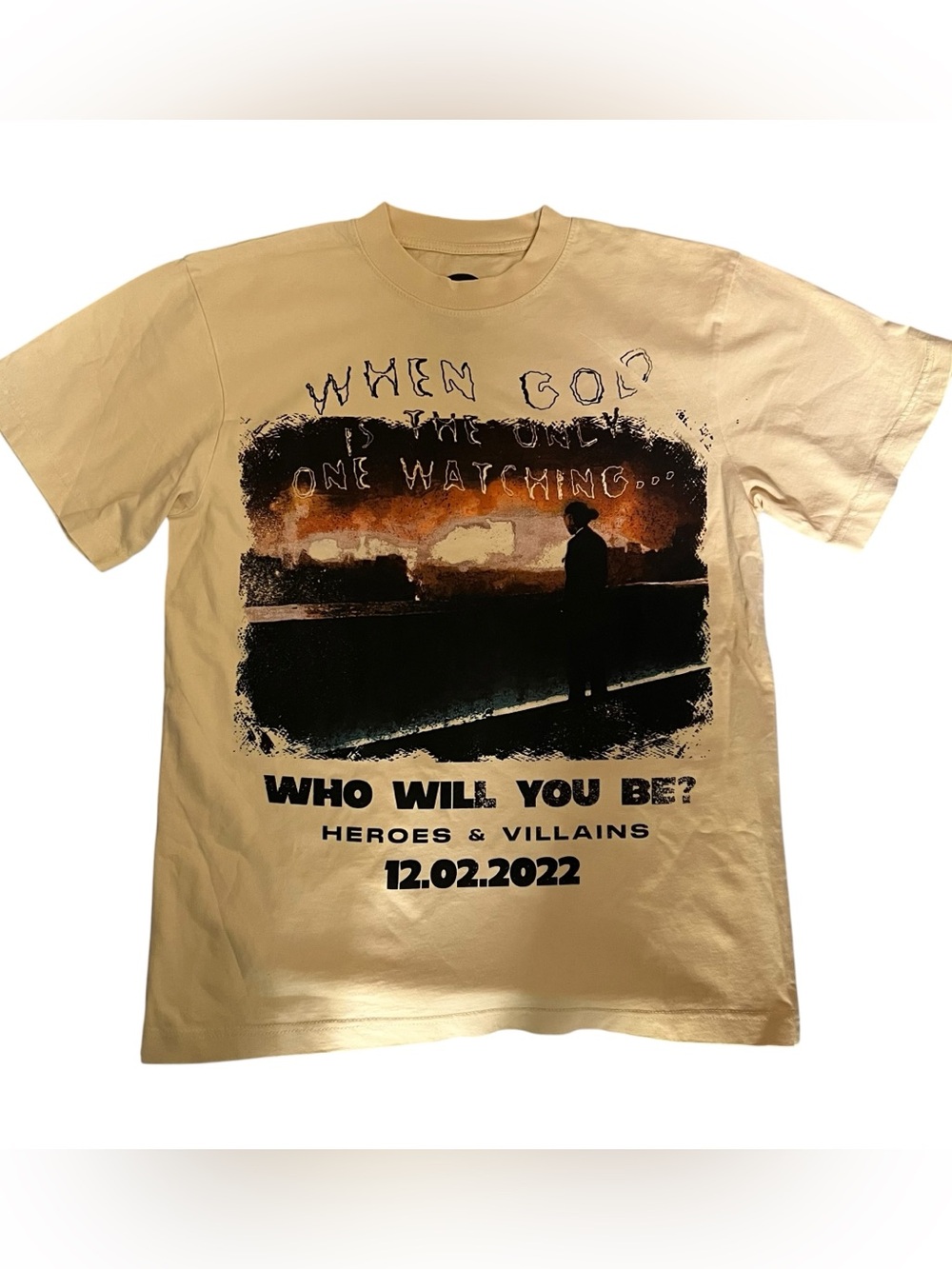 NEW Metroo Boomin Heroes & Villains Double-Sided Graphic Streetwear Tee